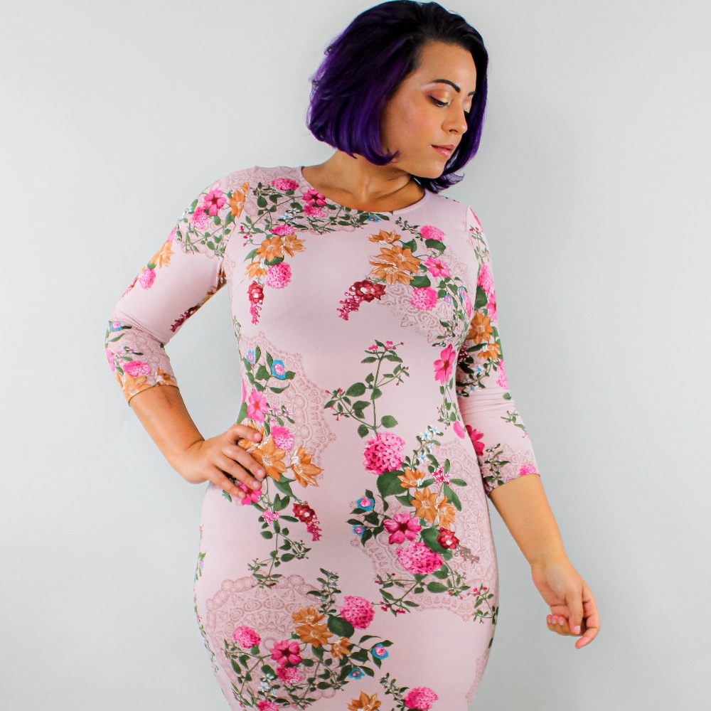 Antheia Bodycon Midi Dress